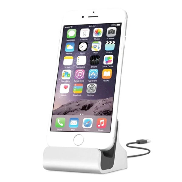 phone stand for desk with charger